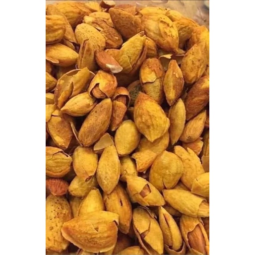 Hạnh Nhân Rang Bơ Mỏng Vỏ 500Gram Loại 1