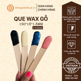 1kg QUE ĐÈ LƯỠI GỖ dài 150mm đã lựa lỗi (bán theo kg)