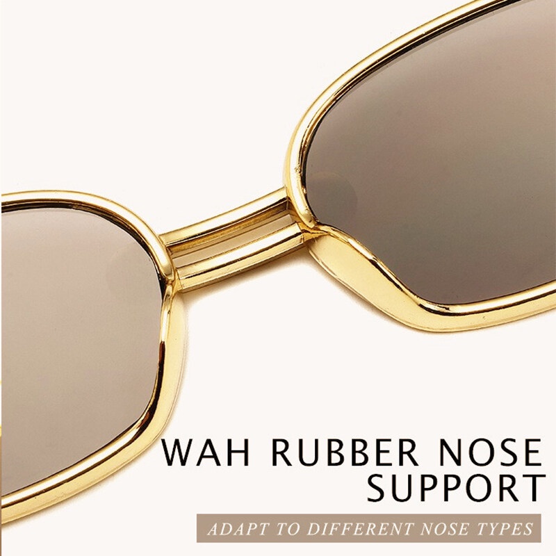 Mới Kính Mát Gọng Vuông Nhỏ Phong Cách Retro Thời Trang