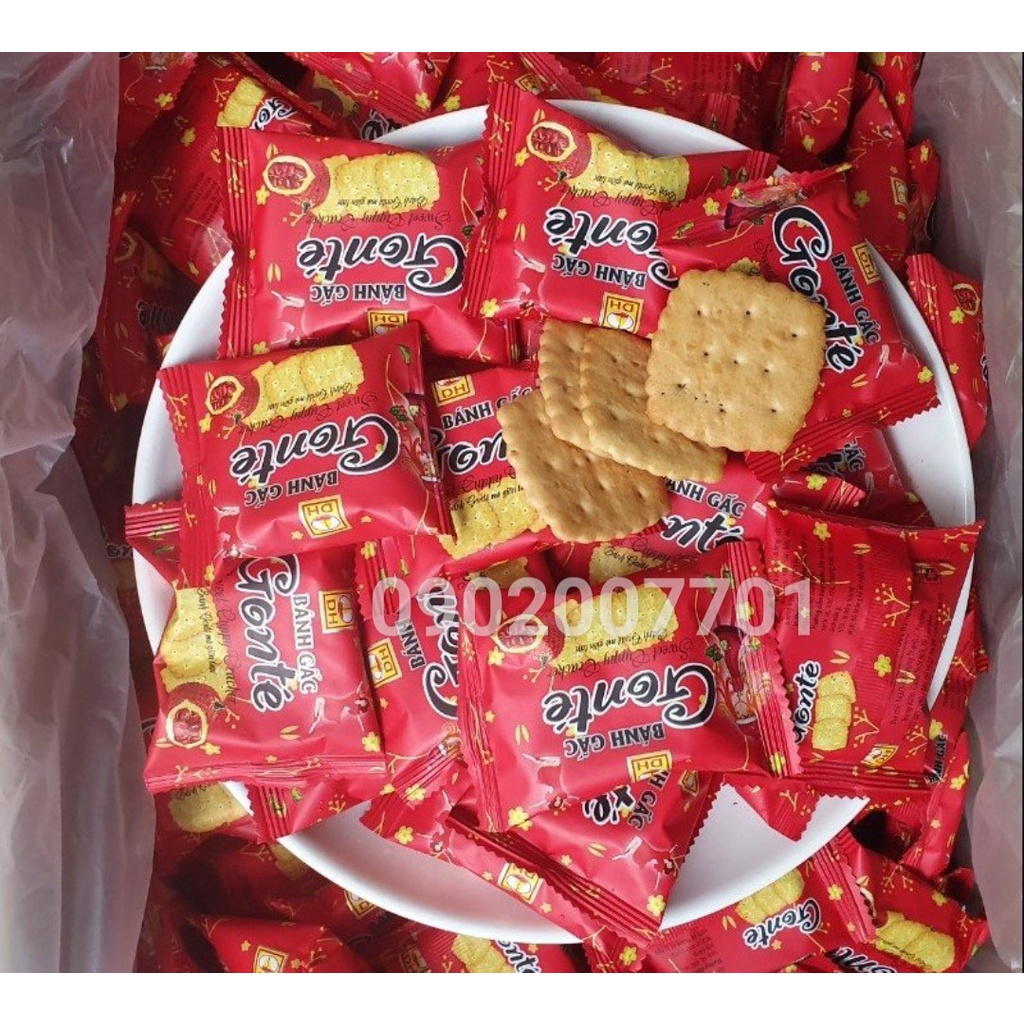 1 Kg Bánh Quy Gấc Mè Dừa Đức Hưng Thơm Ngon