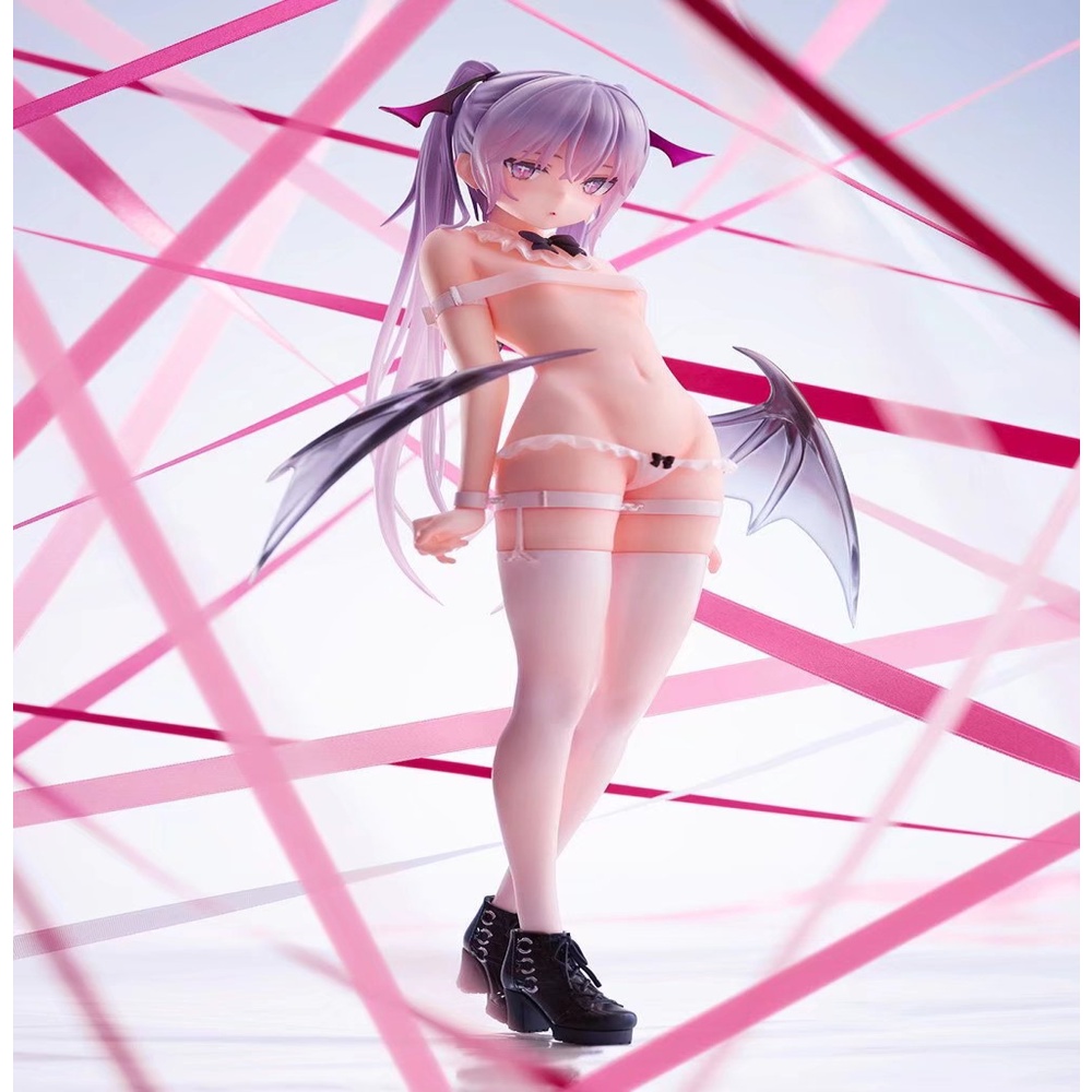 23.5cm INK CHARM Eve Little Devil Rurudo LOVECA LL Sexy Girl có thể tháo rời Hộp đựng tay làm mẫu trang trí