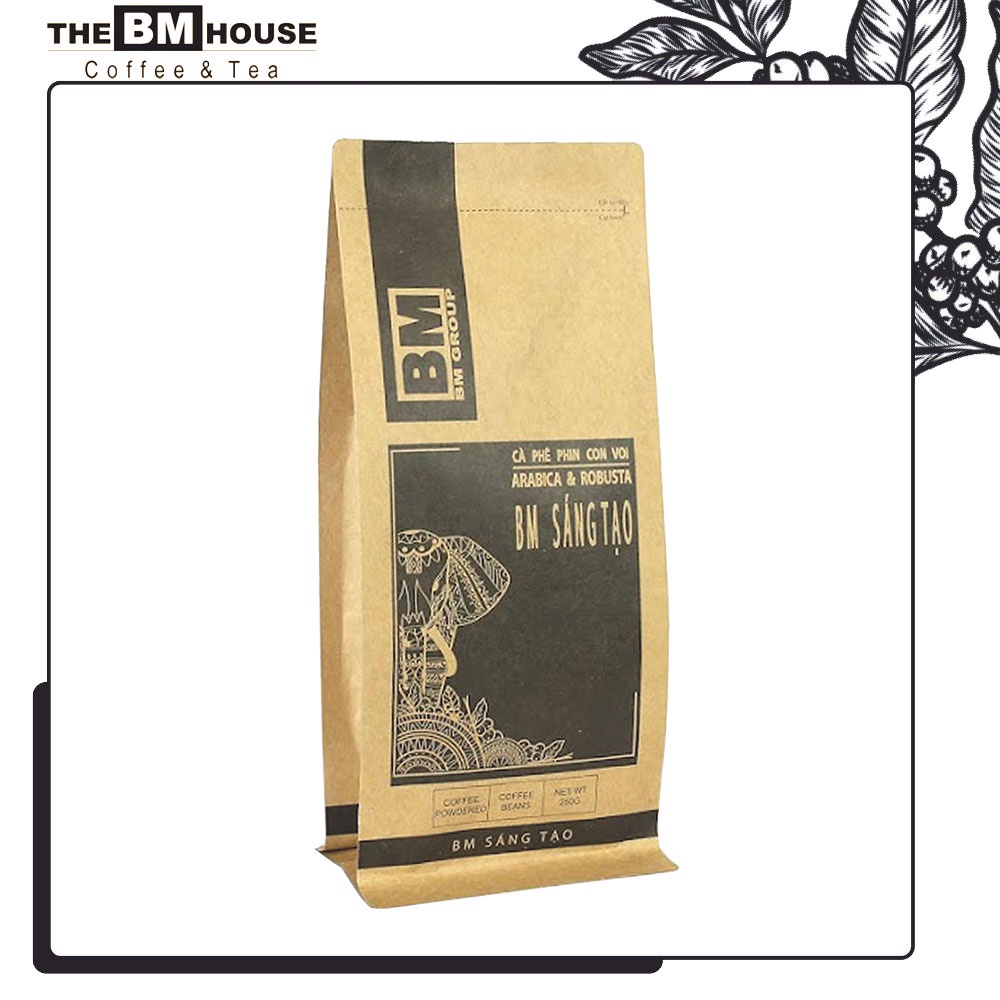 Cà phê bột ngon nguyên chất, cà phê Blend Robusta và Arabica - BM SÁNG TẠO | BM GROUP