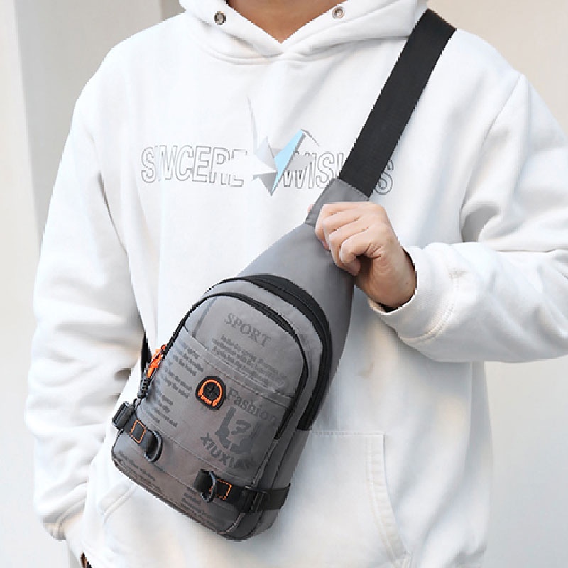 Túi Đeo Chéo Ngực Phong Cách Doanh Nhân Mới Cho Nam