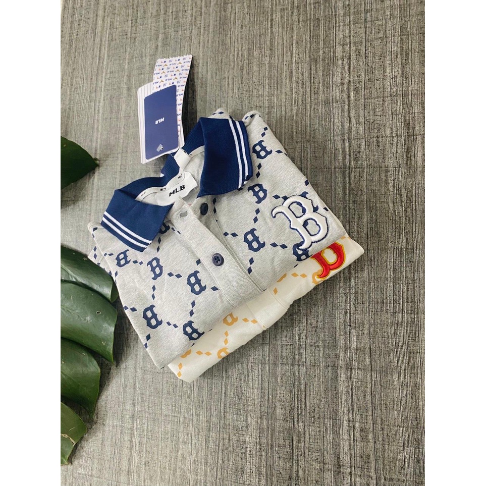 Áo Polo M.L.B In Chữ