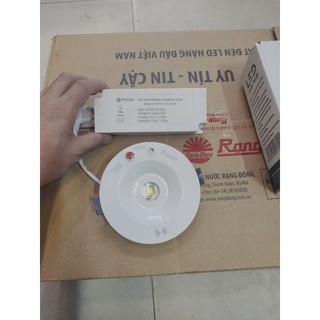Đèn âm trần sự cố d90-5w rạng đông (chính hãng)