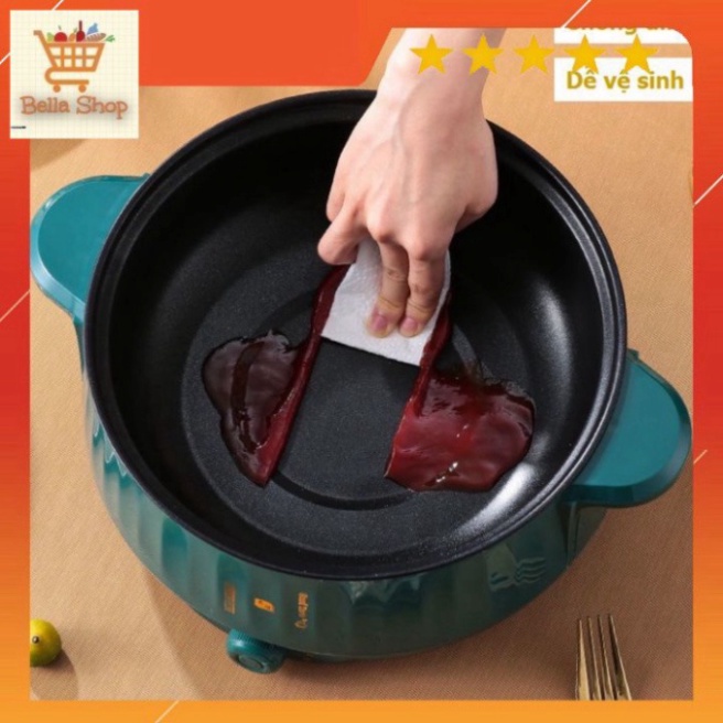 NỒI LẨU ĐA NĂNG 2 TẦNG, CA LẨU MINI, BẾP ĐIỆN THÔNG MINH [KÈM VỈ HẤP].