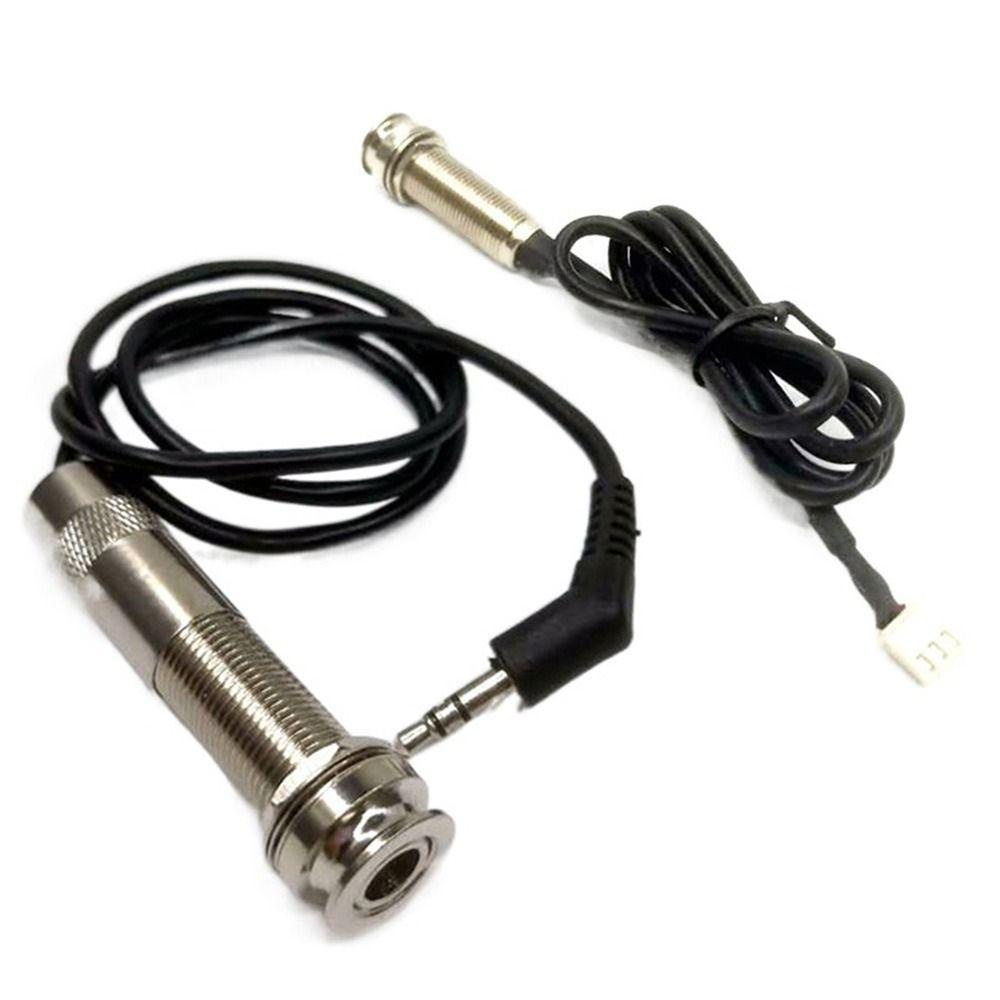 Bộ Pickup 3 Chấu Phích Cắm 6.35 Chất Lượng Cao Cho Đàn Guitar Acoustic