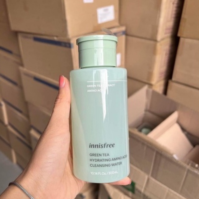 Nước Tẩy Trang Cho Da Dầu Mụn Innisfree Green Tea Cleansing Water 300ml