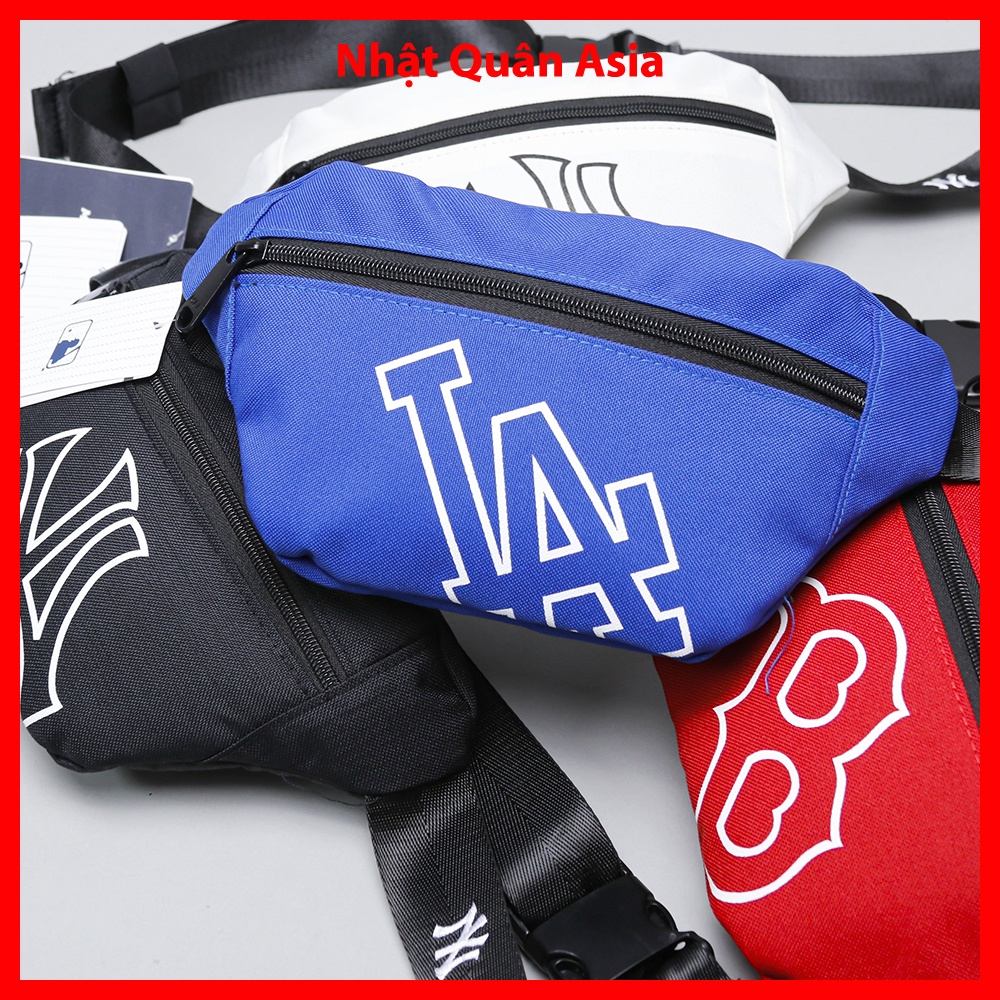 Túi bao tử MLB New York Yankess / LA / Boston vải chống thấm xịn sò - Nhật Quân Asia nhatquanasia
