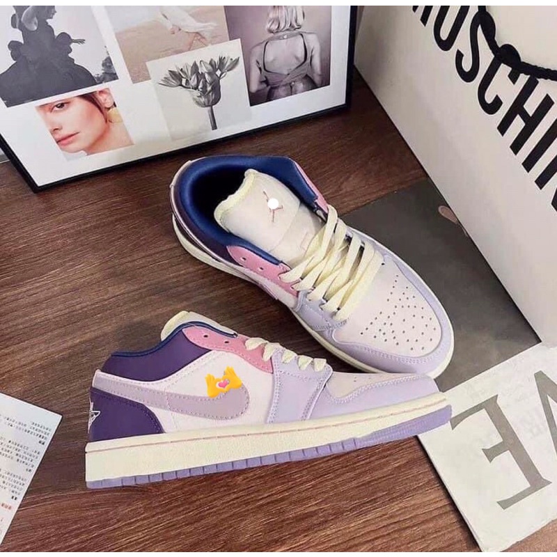 Giày thể thao JD Pur.ple fr,Giày sneaker Da cực net full sz 36-40 Bill box
