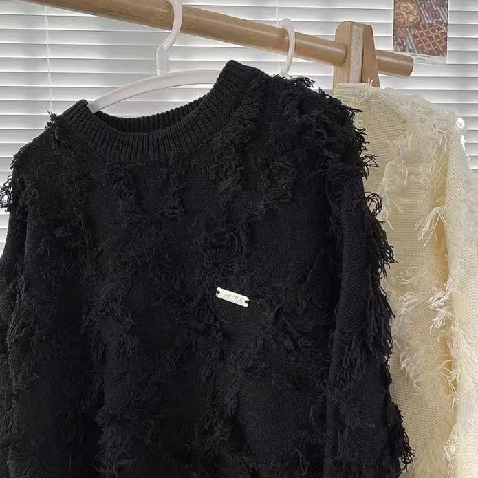 Áo sweater Cổ Tròn Phong Cách Thời Trang retro Mỹ Dành Cho Nam Và Nữ