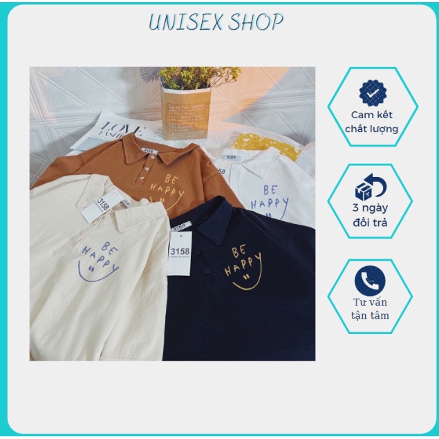Áo Thun 3158 Tay Lỡ Nam Nữ | Áo Bassic Gía Rẻ - Phông Unisex Vải Xịn -POLO IN RIÊNG