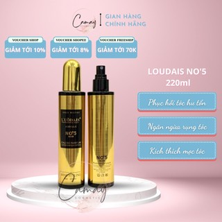 Xịt dưỡng tóc l'uôdais no5 hương nước hoa pháp