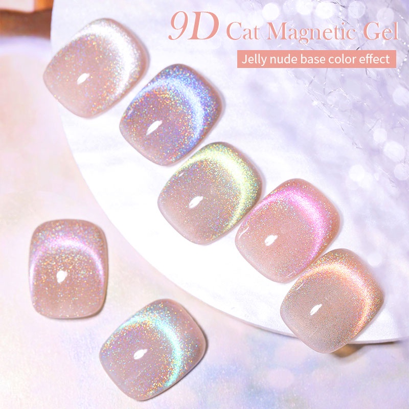 Gel sơn móng từ tính BORN PRETTY 7ml màu mắt mèo cực quang