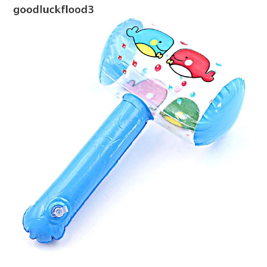 1 Búa Bơm Hơi Hình Hoạt Hình Có Chuông Màu Sắc Ngẫu Nhiên