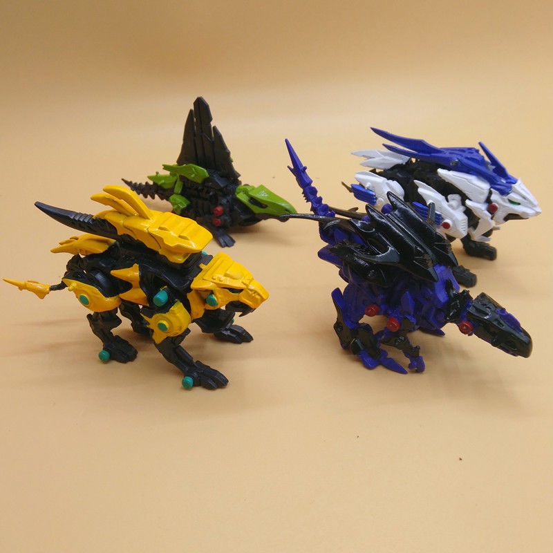 Mô Hình Đồ Chơi Lắp Ráp TOMY Domeka ZOIDS Soth Machine Beast Có Răng Thép Sư Tử / Hổ Gill Dragon Beast Nhật Bản