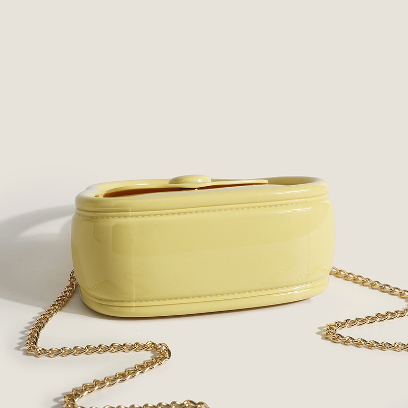 Túi Đeo Chéo mini Phối Dây Xích Phong Cách Hàn Quốc Thời Trang Cho Nữ