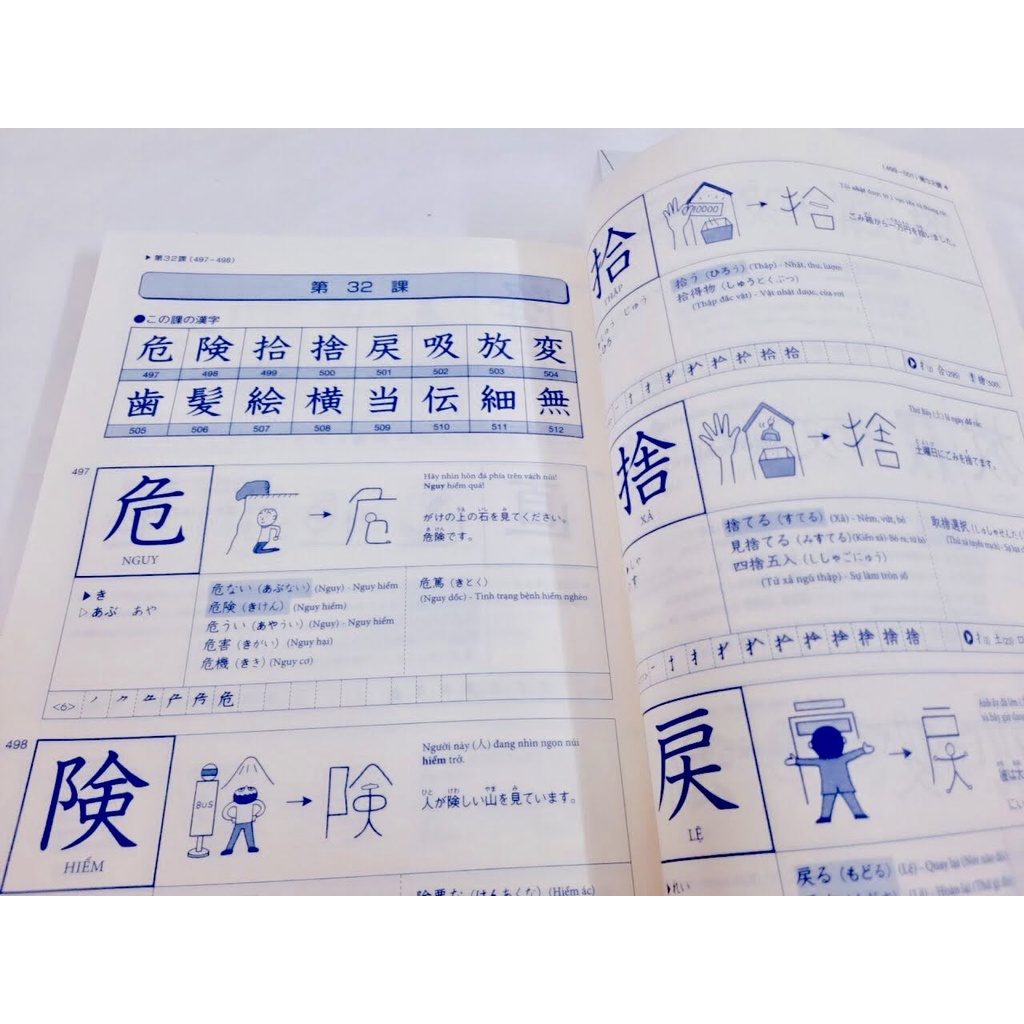 Sách tiếng Nhật - Trọn bộ Kanji Look and Learn