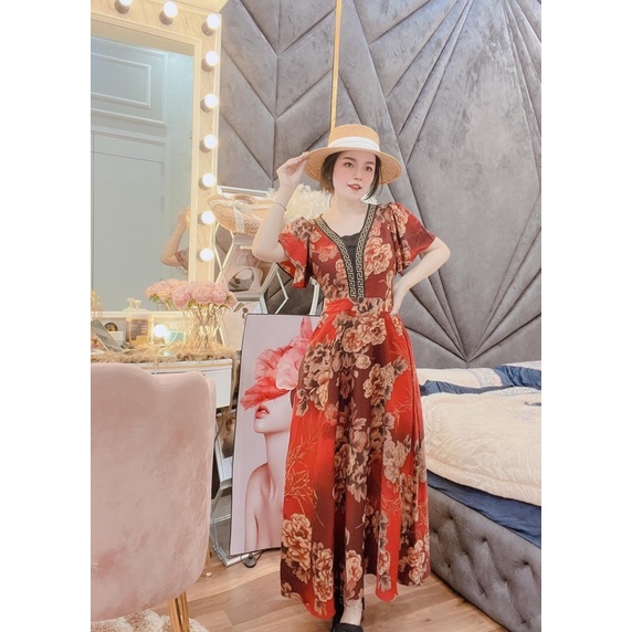 đầm hoa chọn
