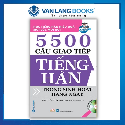 Sách - 5500 Câu Giao Tiếp Tiếng Hàn Trong Sinh Hoạt Hàng Ngày - VLG