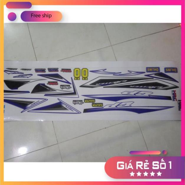 FREE SHIP + QUÀ TẶNG Tem rời xe Exciter 2009 mẫu zin