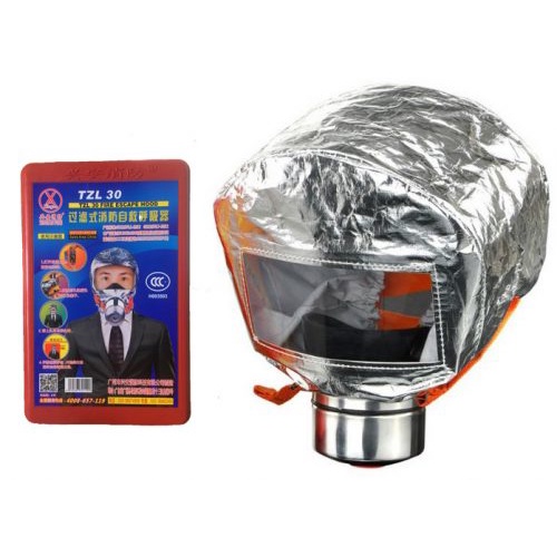 Mặt nạ chống khói độc TZL30 Hàng chính hãng - Mặt nạ thoát hiểm - Phòng ngạt khói