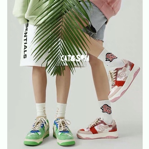 Giày thể thao Cat&Sofa unisex - full box, tặng kèm tất, dây giày - FRUITY - HÀNG SẴN