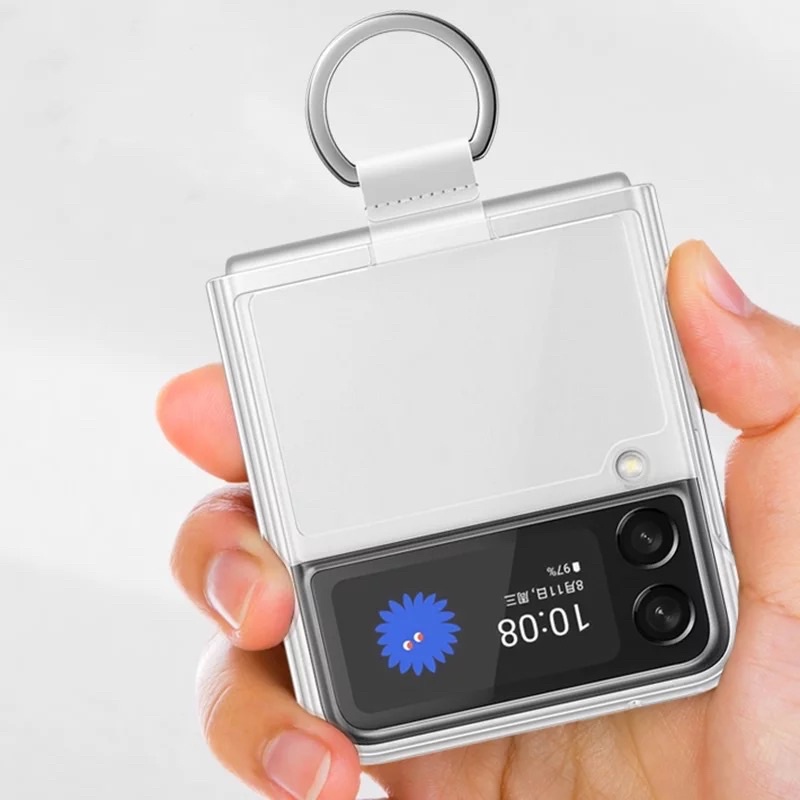Ốp lưng Galaxy Z Flip 4 nhựa cứng có vòng xỏ ngón