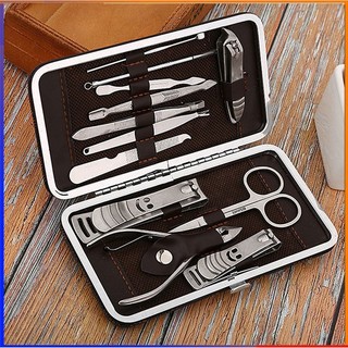 Bộ Dụng Cụ 10 Món Chăm Sóc Móng Tay