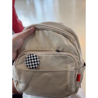 Balo mini size Basic chất Canvas mềm đi học, đi chơi