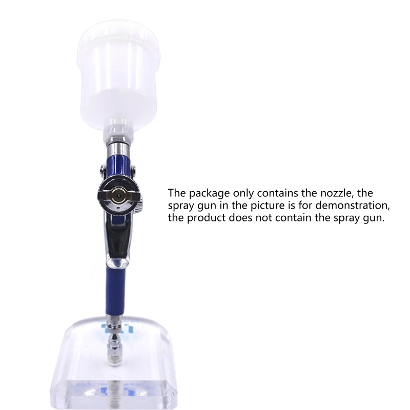 Vòi Phun Bằng Thép Không Gỉ H-2000HVLP 0.8mm 1.0mm DIY