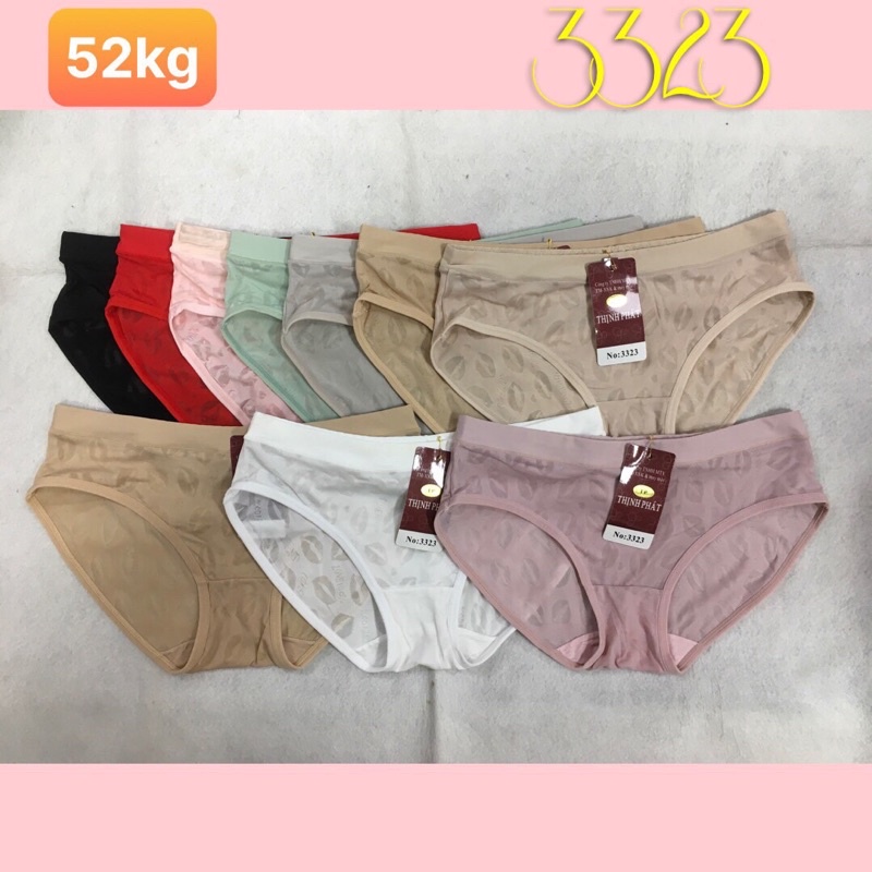 10 Quần lót nữ (3323) TV Hiệu Thịnh Phát. Vải Gấm.
