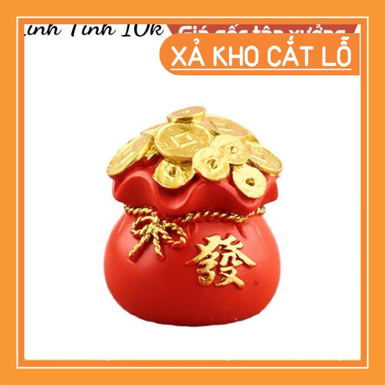 Phụ kiện thỏi vàng, hũ vàng trang trí kèm tượng 💕FREESHIP 50k💕 Linh Tinh 10k