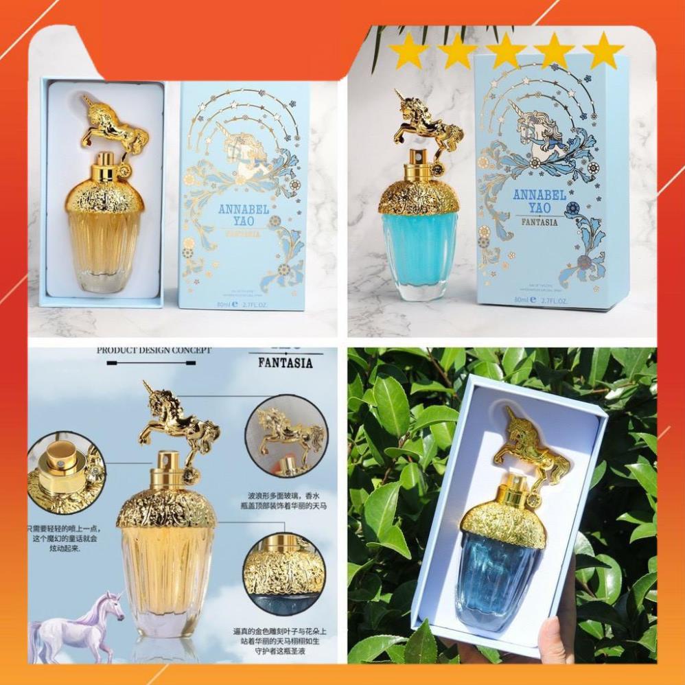 Nước Hoa Jean Miss Fantasia 🦄Ngựa Vàng, schai 80ml M212