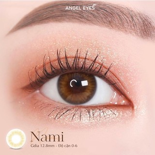 [Hot Trend] Lens nâu tây Nami Brown có độ cận từ 0-8 độ và đường kính 14.2mm