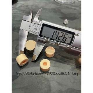 [Set 10 cái ] Phíp cơ bida - Phíp Trắng 11.5m, 12mm, 13mm