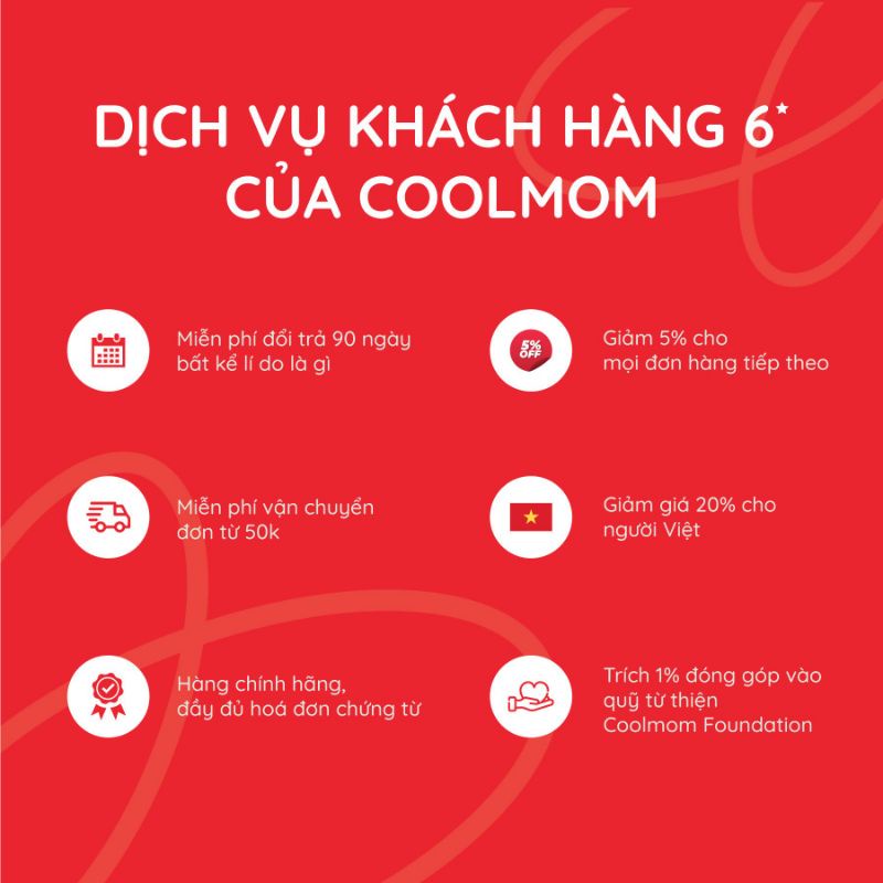 Khẩu trang trẻ em Coolmom chất liệu vải sợi tre cao cấp 2 lớp CM-0005
