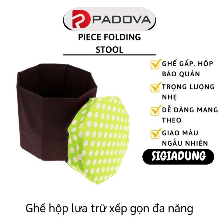 Ghế Hộp Đựng Đồ Đa Năng 2in1 PADOVA Cứng Cáp, Có Thể Gấp Gọn 3452