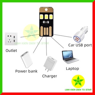 Đèn Led Mini 5v Tiện Dụng cắm cổng USB