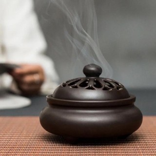 Lư xông đốt trầm hương - lư gốm sứ xông đốt trầm hương đa năng