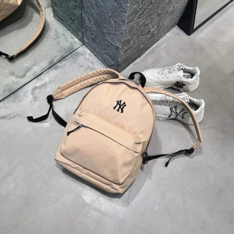 Backpack MLB/ Balo MLB trơn, logo Yankees chính hãng