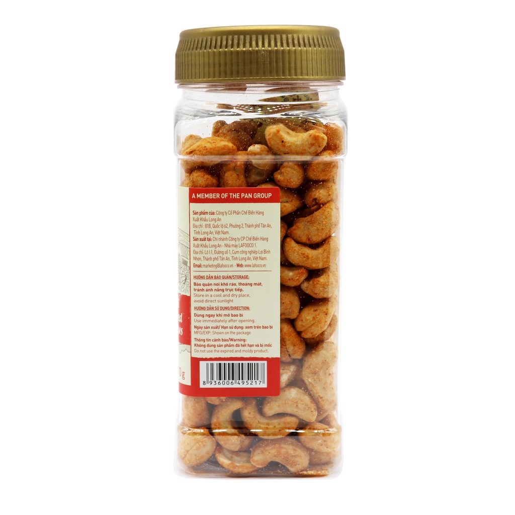 Hạt Điều Vị Ớt 270g LAFOOCO Chili Roasted Cashew Nuts