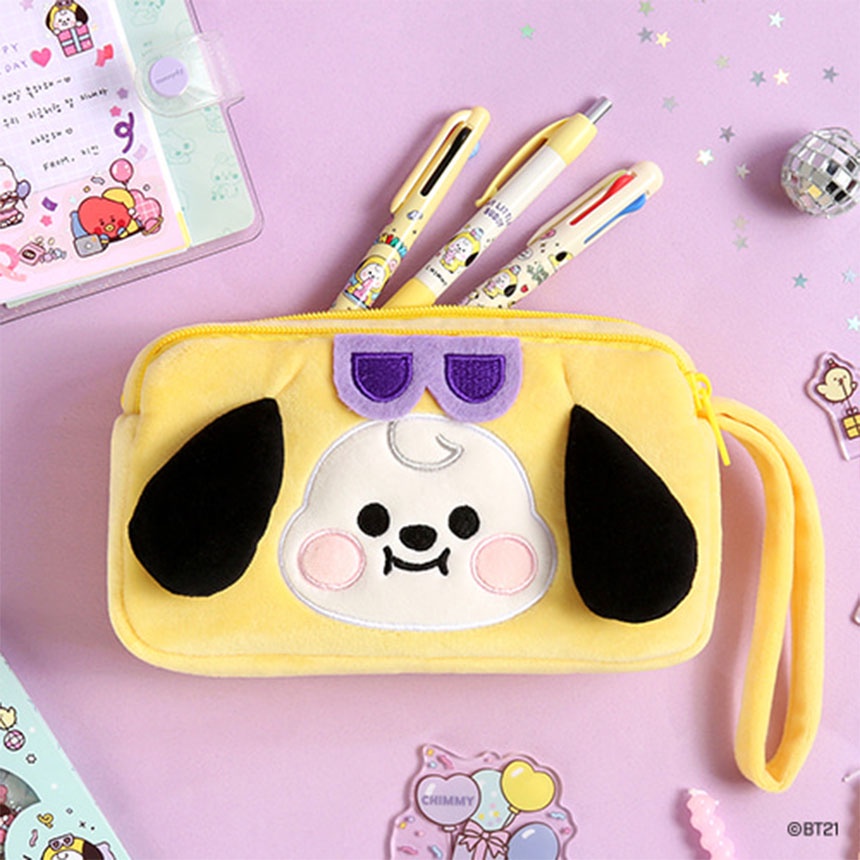 Túi Đựng Bút Hình Búp Bê BT21 Ốp