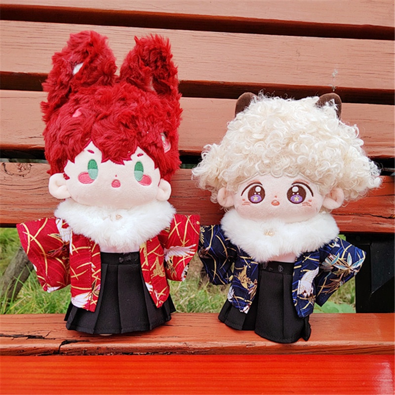 Outfit doll 10cm 20cm 40cm - Quần áo búp bê 20cm - Outfit kimono, áo thun, áo hoodie cho doll