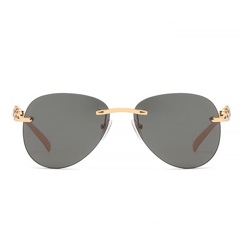 Kính Mát Gọng Kim Loại Thời Trang Cho Nam Nữ