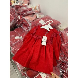 Váy đỏ Noel Giáng Sinh cho bé gái