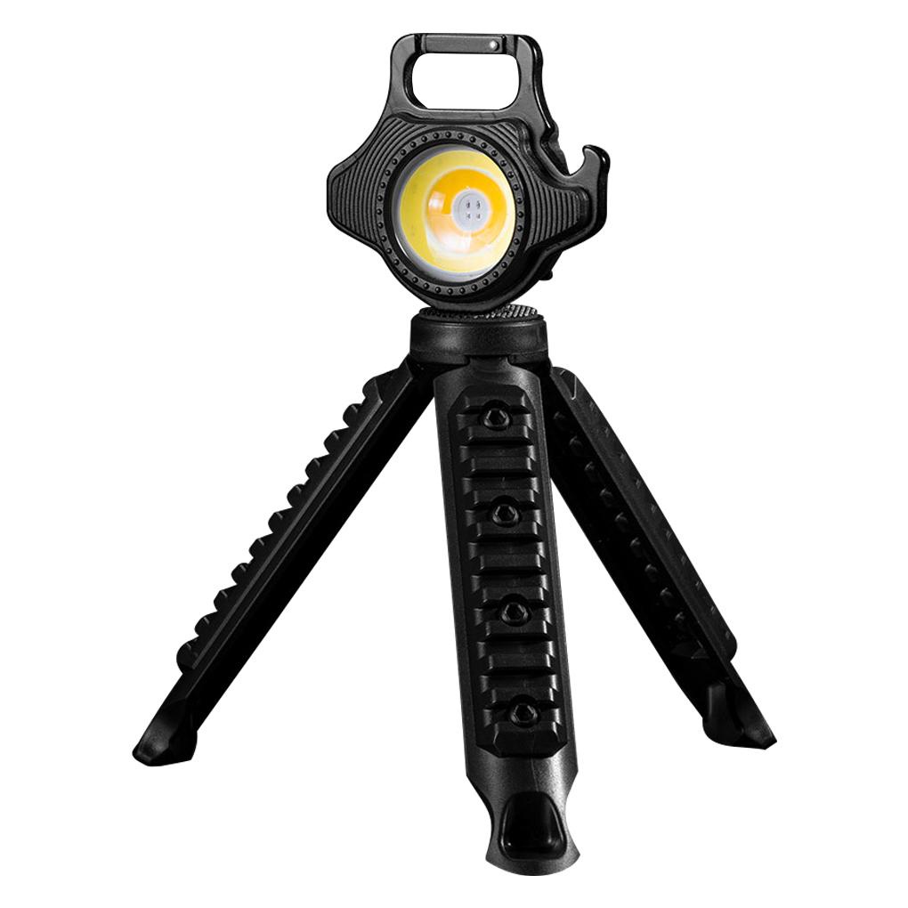 Đèn Pin 500LM Siêu Sáng Có Móc Khóa Tiện Dụng Cho Đi Cắm Trại / Leo Núi / Câu Cá