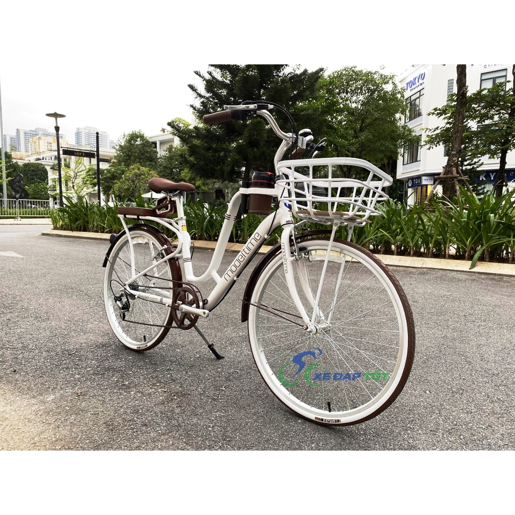 Xe Đạp Nữ CALIFORNIA Cacao Màu Ngẫu Nhiên