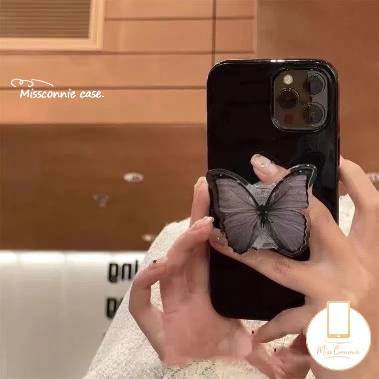 Giá Đỡ Điện Thoại Hình Bướm Có Thể Gập Lại Tiện Dụng Phong Cách Hàn Quốc