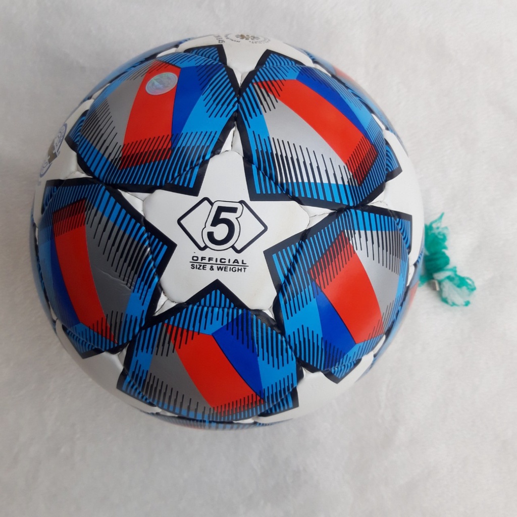 quả bóng đá champions số 5 -bóng C1 (tặng kim túi+1 đôi tất)